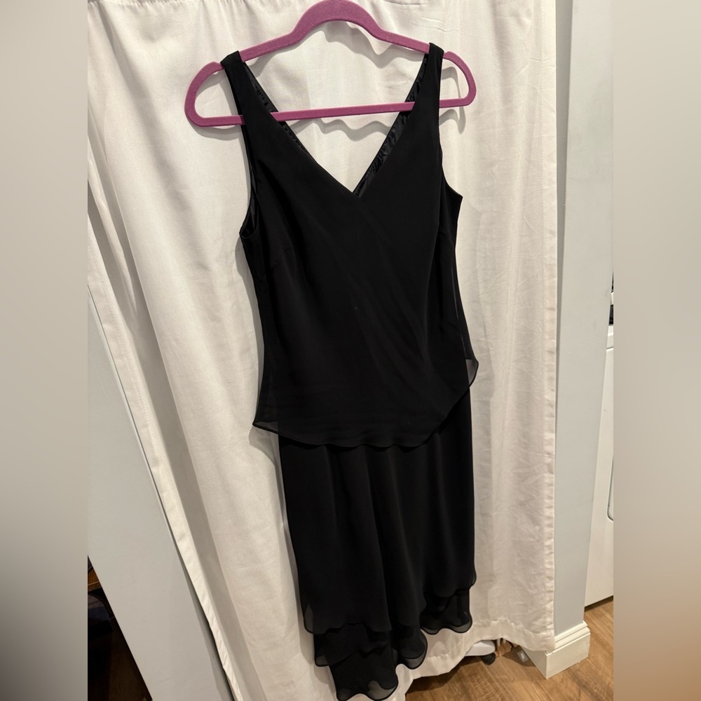 Formal Black Evan Picone Dress